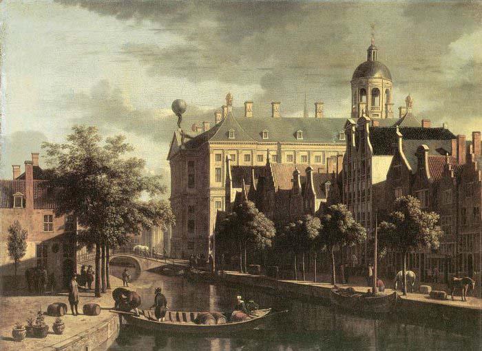 BERCKHEYDE, Gerrit Adriaensz. Amsterdam oil painting picture